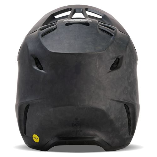 קסדת פוקס שחור מט - FOX V3 RS CARBON SOLID V24