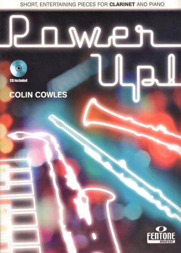 ספר תווים Power Up! Short, Entertaining Pieces for Clarinet and Piano