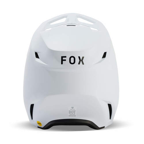קסדת פוקס לבן - FOX V1 SOLID V24