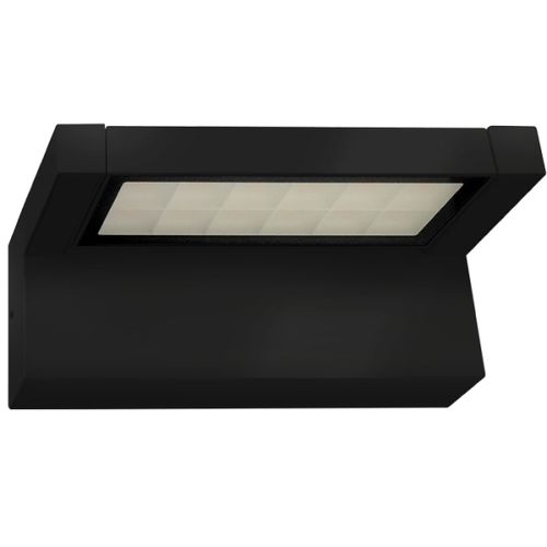 מנורת קיר מתכוונן 18W מוגנת גוף שחור 2700K IP54 יורולוקס 
