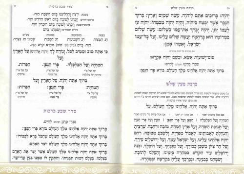 ספר הקידוש- לשבת וחגים