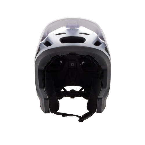 קסדת אופניים פוקס דרופריים שחור / לבן / אדום  - FOX DROPFRAME PRO NYF HELMET V24