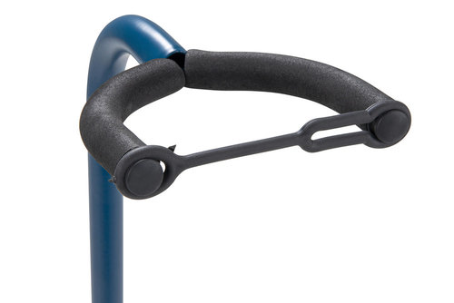 סטנד חצובה לגיטרה אקוסטית חשמלית ובס בצבע כחול כהה GS-10 מבית GEWA (Germany)