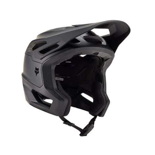 קסדת אופניים פוקס דרופריים שחור מט - FOX DROPFRAME PRO HELMET V24
