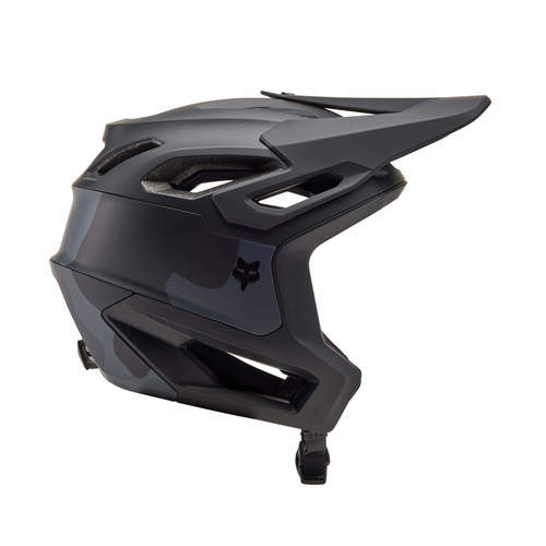 קסדת אופניים פוקס דרופריים שחור / אפור - FOX DROPFRAME PRO RUNN HELMET V24