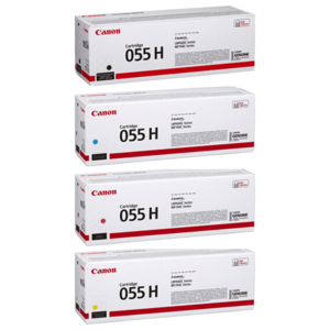 סט 4 טונרים מקוריים Canon CRG055H 