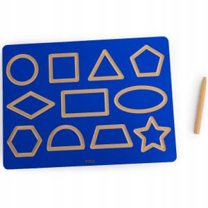 לוח אישי ללימוד וציור - צורות הנדסיות