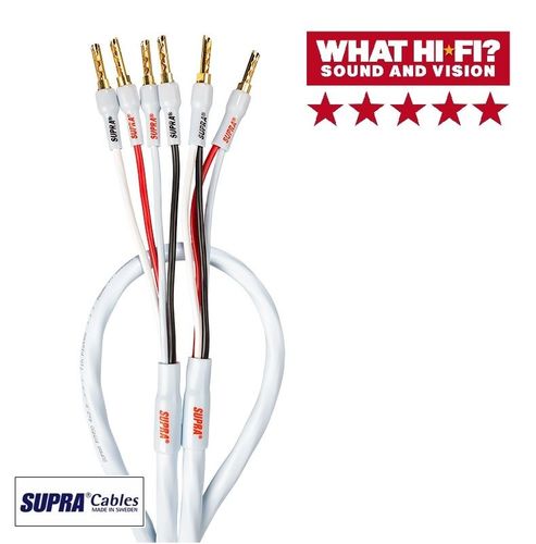 Supra RONDO 4X2.5 COMBICON Bi-wire - 3m