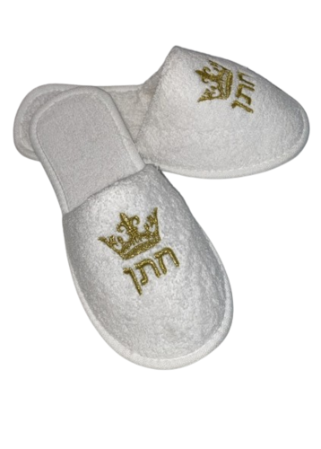 כפכפים לחתן זהב 