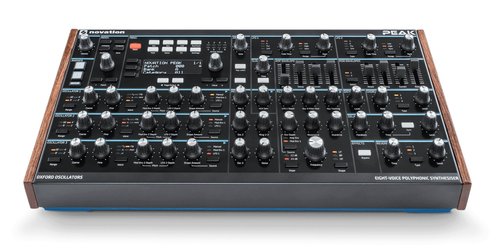 novation peak synthesizer top 