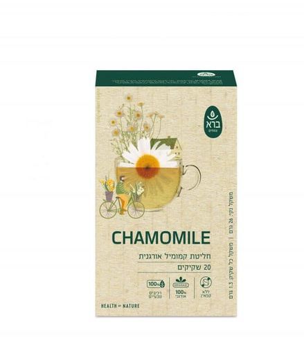  CHAMOMILE | חליטת פרחי קמומיל אורגנית 