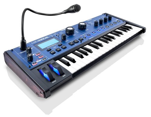 novation mininova synthesizer top left