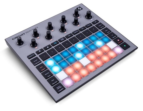 novation circuit rhythm top left