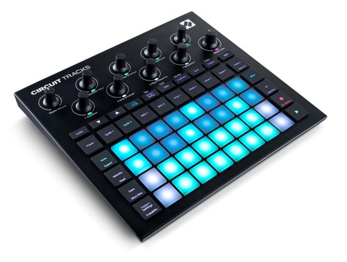 novation circuit tracks top left