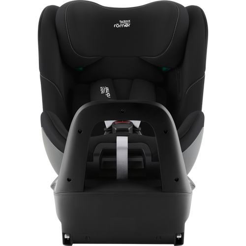 כסא בטיחות משולב בוסטר מסתובב Swivel מלידה ועד גיל 7 בתקן i-Size החדש - שחור Space Black