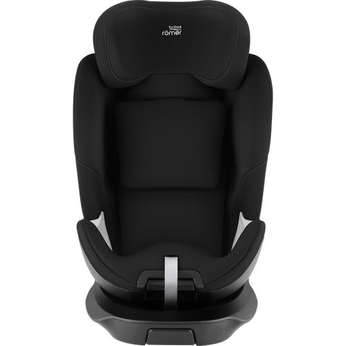 כסא בטיחות משולב בוסטר מסתובב Swivel מלידה ועד גיל 7 בתקן i-Size החדש - שחור Space Black
