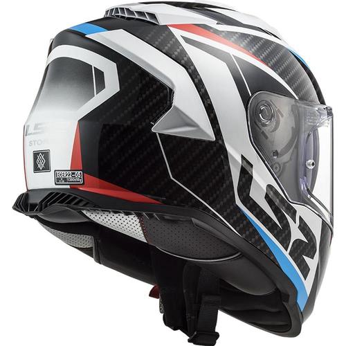קסדת אל אס 2 סטורם שחור / אדום / לבן -  LS2 FF800 STORM RACER