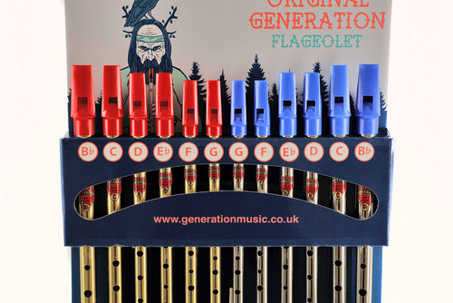 ערכת חלילים איריים במגוון סולמות 700510 מבית GEWA (Germany)