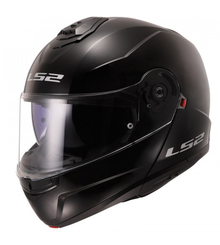 קסדה נפתחת אל אס 2 שחור מט - LS2 FF908 STROBE2 