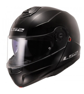 קסדה נפתחת אל אס 2 שחור מט - LS2 FF908 STROBE2 