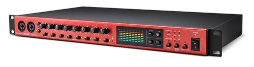 focusrite clarett+ octopre top right