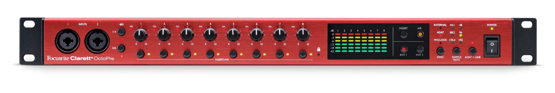 ממשק הרחבה Clarett+ OctoPre