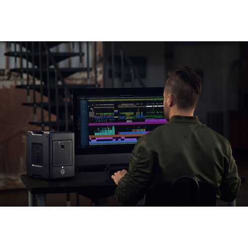 כונן קשיח SanDisk Professional G-RAID Shuttle 4 80TB