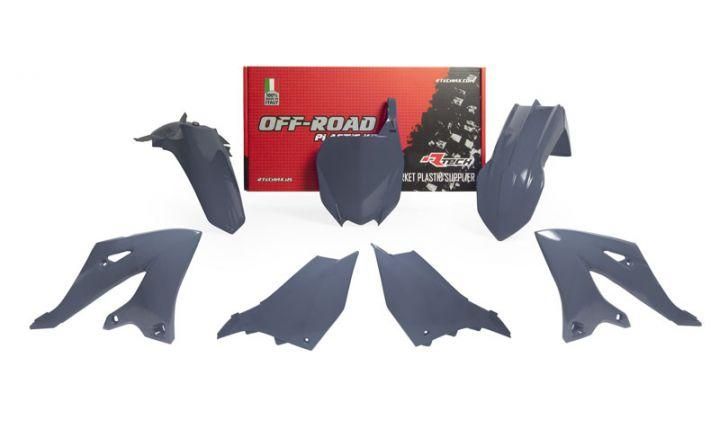 קיט פלסטיקה מלא לאופנועי ימאהה ריסטק אפור - RACETECH YAMAHA YZ125/250 22-23