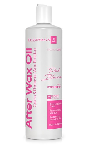 שמן לאחרי שעווה ליטר בניחוח פריחה ורודה