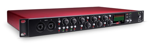 focusrite scarlett octopre top left