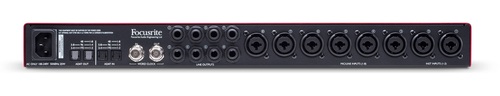 focusrite scarlett octopre dynamic back