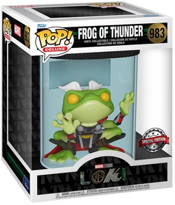 POP Deluxe Loki Frog of Thunder Funko
