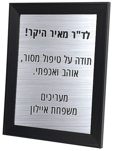 תמונת מתכת לקיר