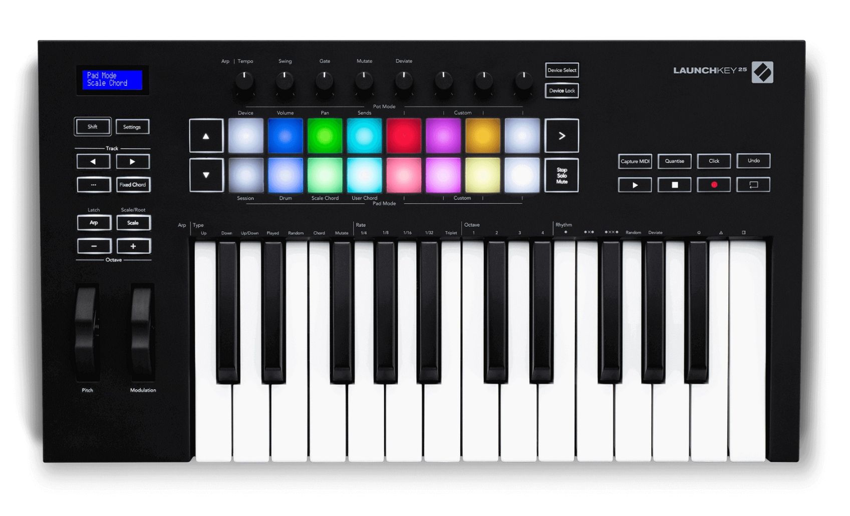 מקלדת שליטה Launchkey 25 MK3