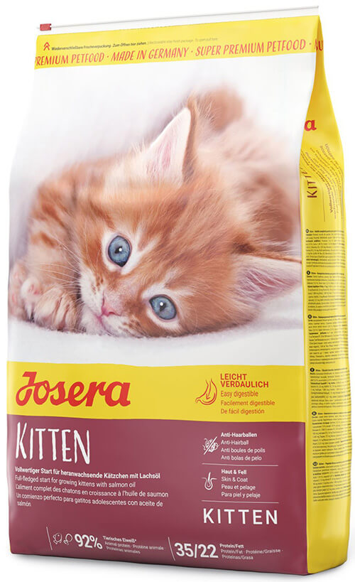 ג׳וסרה קיטן לגורי חתולים 10 ק״ג Josera