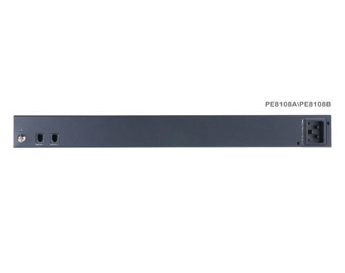 פס חשמל מנוהל ב-IP ל-8 שקעי C13 י Aten PE8108 eco PDU