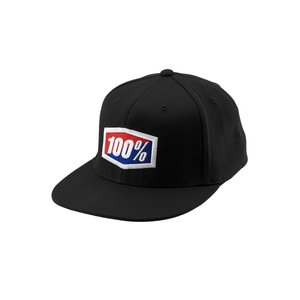 כובע 100% שחור  - OFFICIAL HAT
