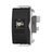 שקע מחשב לא מסוכך RJ45 CAT6A UTP, שחור 1M ניסקו סוויץ' NISKO SWITCH