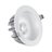 שקוע תקרה לבן APOLLO 15W 6" IP40 אור חם NISKO
