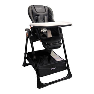 כסא אוכל עם מצבי גובה ושכיבה וריפוד דמוי עור BABYSAFE
