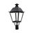 תאורת רחוב שחורה LION 60W IP66 אור חם NISKO