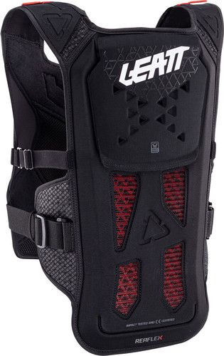 מגן חזה וגב לנשים ליט שחור - LEATT CHEST PROTECTOR REAFLEX V24