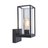 צמוד קיר שחור FLAIR LUTEC E27 MAX 40W IP44