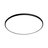 צמוד תקרה שחור  TIME 64W 800MM IP40 12CCT NISKO