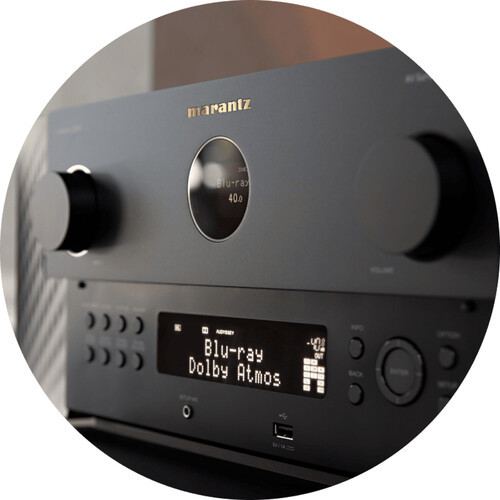 רסיבר קולנוע ביתי 11.4 ערוצים מבית Marantz דגם CINEMA 30 המיוצר  בשירקאווה, יפן!