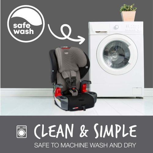 כסא בטיחות ובוסטר גרו וויט יו קליקטייט GrowWithYou CT SafeWash ברייטקס Britax