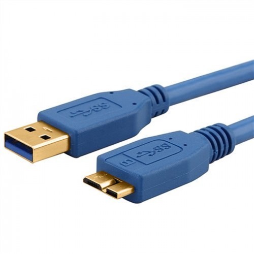 כבל USB 3 ל מיקרו USB 3 (הטענה/חיבור לדיסק קשיח)