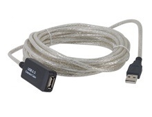 כבל USB מאריך 5 מטר עם מגבר