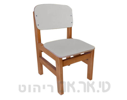 כסא גן ילדים דגם אפור