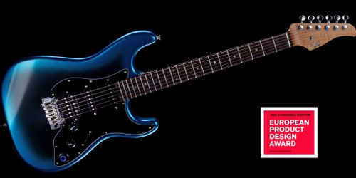 גיטרה חשמלית חכמה Mooer GTRS Professional P800 Intelligent Guitar - Dark Knight